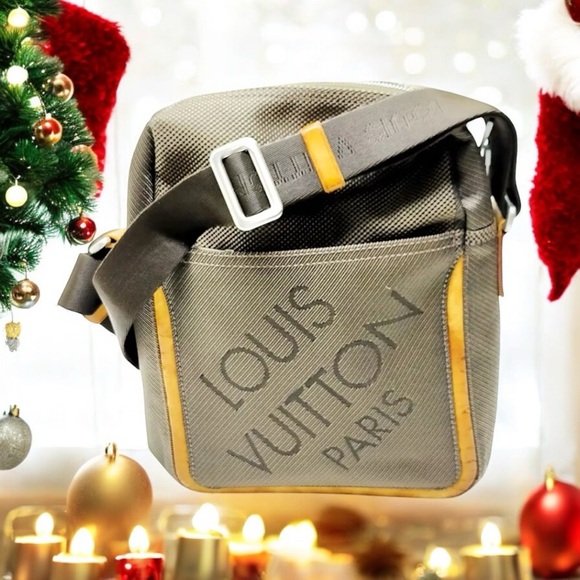 Louis Vuitton LV Crossbody bag Citadin‎ Terre Brown Damier Geant - Picture 1 of 15